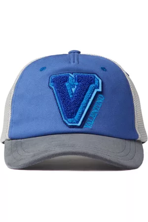 VALENTINO GARAVANI Men Caps - Embroidered-logo baseball cap - Blue