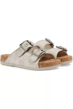 Gucci Sandals - GG canvas sandals - 9142 BIANCO
