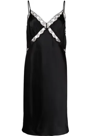Kiki de Montparnasse Lace-detail slip dress