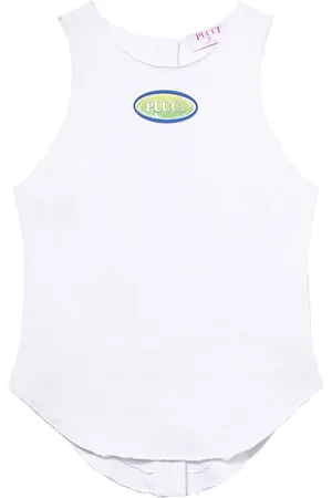 Puccini Logo-patch cotton top