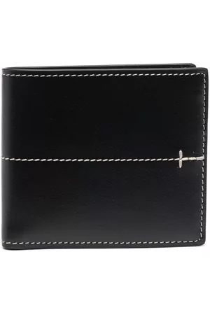 Tod's Men Wallets - Leather bi-fold wallet - Black