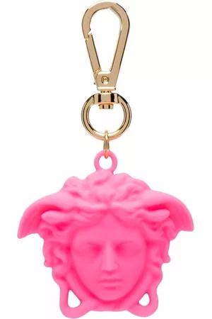 VERSACE Necklaces - Medusa pendant keyring - Pink