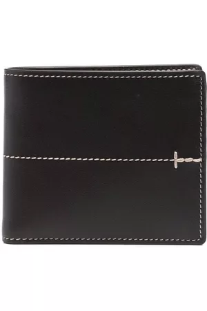 Tod's Men Wallets - Stitch-detail leather wallet - Brown