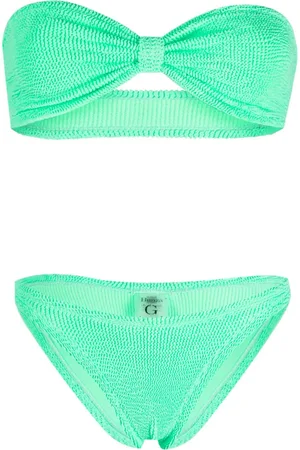 Hunza G Jean strapless bikini