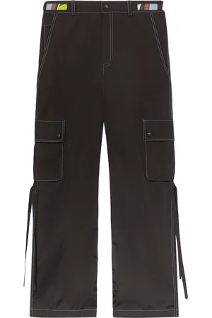 Puccini Contrast-stitching track trousers