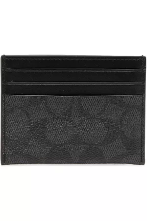 Coach Men Wallets - Logo cardholder wallet - Black
