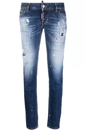 Dsquared2 Women Skinny Jeans - Distressed skinny jeans - Blue