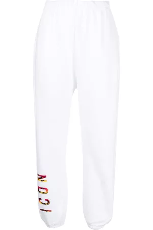 Dsquared2 Women Sweatpants - Logo-print track pants - White