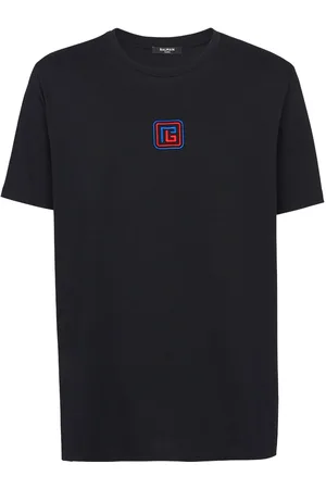 Balmain Embroidered-logo short-sleeve T-shirt