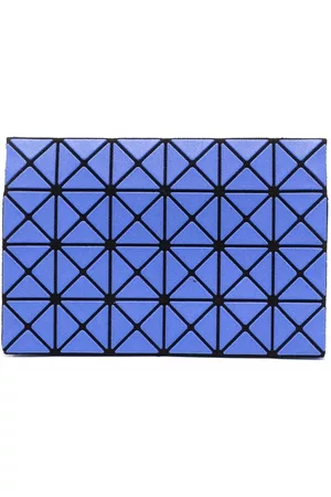 BAO BAO ISSEY MIYAKE Men Wallets - Geometric-panelled bi-fold cardholder - Purple