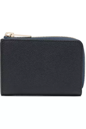 VALEXTRA Wallets - Leather key holder - Blue