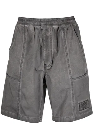 Izzue Logo-patch elasticated-waistband short