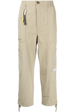 Izzue Logo-print cropped trousers