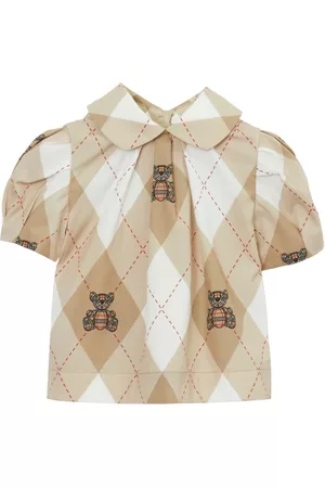 Burberry Blouses - Thomas Bear argyle-print blouse - Neutrals