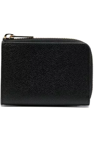 VALEXTRA Wallets - Key Holder zip-around wallet - Black