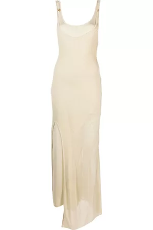 AERON Women Asymmetrical Dresses - Asymmetric layered dress - Neutrals