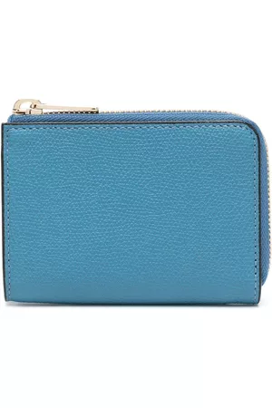 VALEXTRA Wallets - Leather key holder - Blue