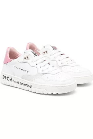 John Richmond Junior Girls Low Top & Lifestyle Sneakers - Low-top leather sneakers - White