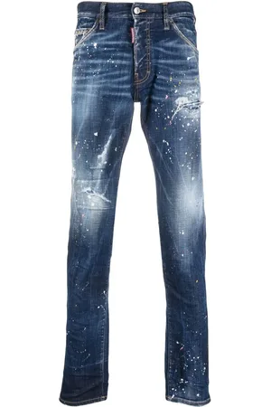 Dsquared2 Twimphony paint-splatter jeans