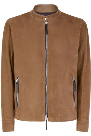 Giuseppe Zanotti Oscar zip-up suede jacket