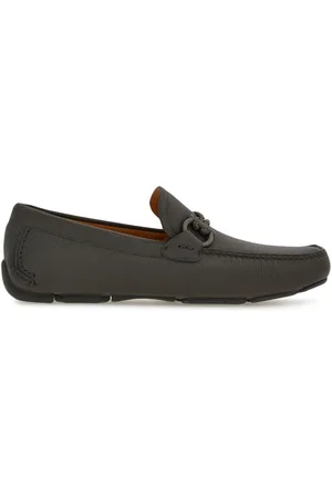 Salvatore Ferragamo Drive Gancini-buckle leather loafers