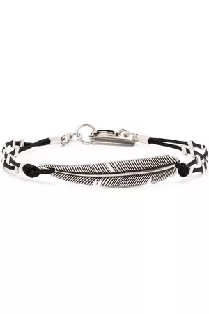 Isabel Marant Men Bracelets - My Car leaf bracelet - Black