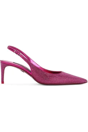 Dolce & Gabbana Rhinestone-embellished slingback pumps