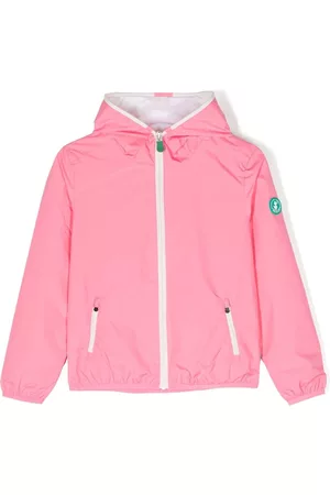 save the duck Girls Bomber Jackets - Noel hooded jacket - Pink