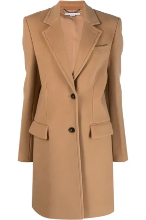 Stella McCartney Single-breasted wool coat