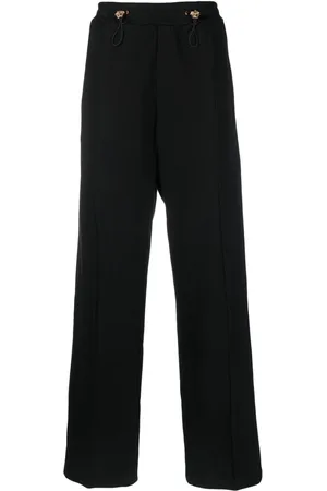 VERSACE Medusa-embellished straight trousers