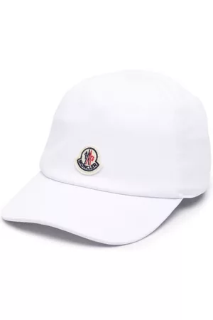 Moncler Accessories - Logo-appliqué cotton hat - White