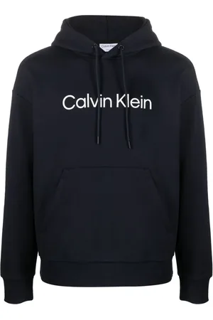 Calvin Klein Logo-print cotton hoodie