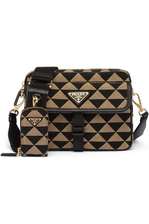 Prada Symbole embroidered shoulder bag