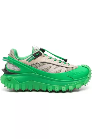 Moncler Men Low Top & Lifestyle Sneakers - Trailgrip low-top trainers - Green