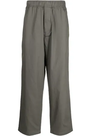 A Bathing Ape Logo-patch elasticated-waist trousers