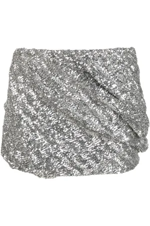 The Attico Sequin-embellished miniskirt
