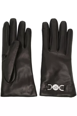 VERSACE Women Gloves - 1011522 1A08401 1B000 - Black