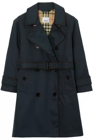 Burberry Trench Coats - Double-breasted trench coat - Blue