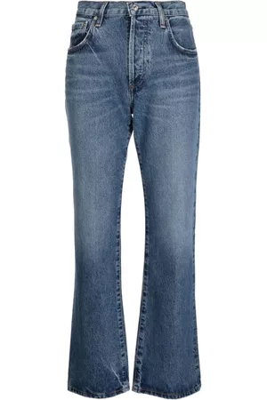 Citizens of Humanity Women Bootcut Jeans - Ryan stonewashed bootcut jeans - Blue