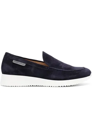 Gianvito Rossi Yatchclub suede loafers