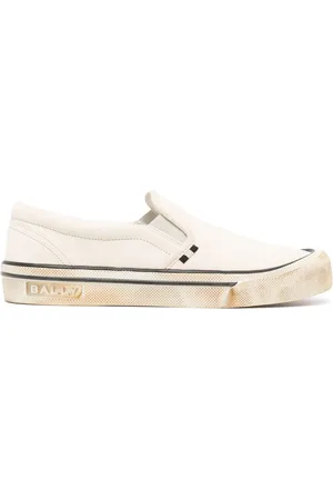 Bally Slip-on low-top suede sneakers