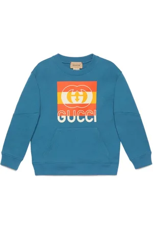 🆕️ Authentic GUCCI KIDS FLORAL Printed TENNIS Sweatshirt Jumper Pullover 8