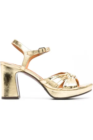 Chie Mihara 90mm metallic-finish sandals