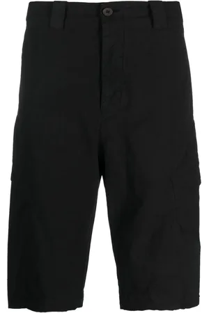 TRANSIT Crinkled-finish bermuda shorts