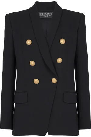 Balmain Double-breasted wool blazer