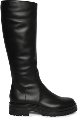 Gianvito Rossi Knee-length leather boots