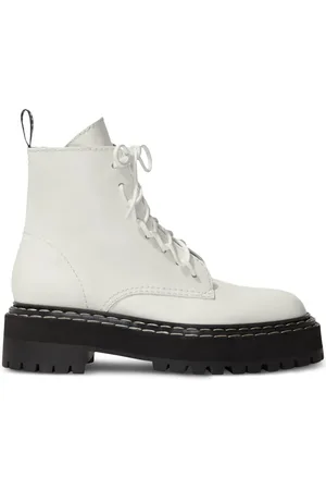 Proenza Schouler Combat leather boots