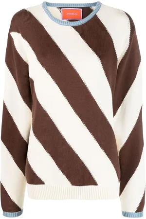 La DoubleJ Veneziana striped cotton jumper