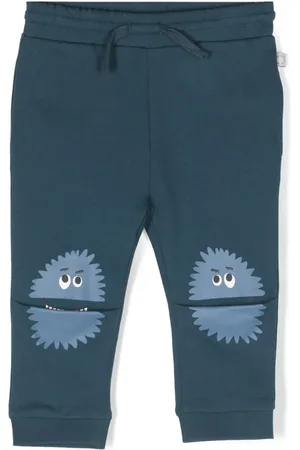 Stella McCartney Graphic-print drawstring track pants