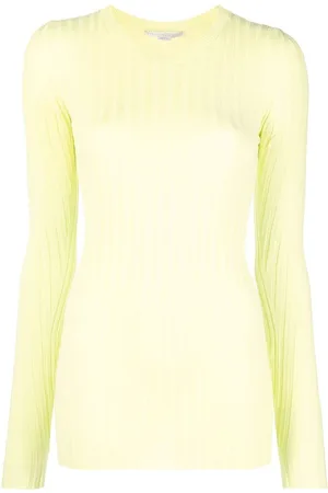 Stella McCartney Ribbed-knit crewneck jumper